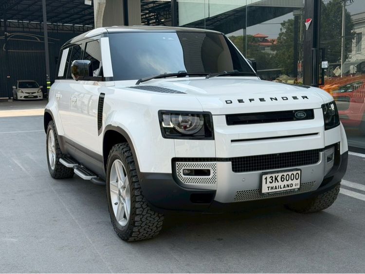 Land Rover Defender 2021 2.0 110 D240 SE 4WD Utility-car ดีเซล ไม่ติดแก๊ส เกียร์อัตโนมัติ ขาว รูปที่ 3
