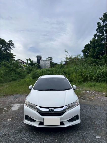 Honda City 2014 Sedan เบนซิน ไม่ติดแก๊ส เกียร์อัตโนมัติ ขาว รูปที่ 3