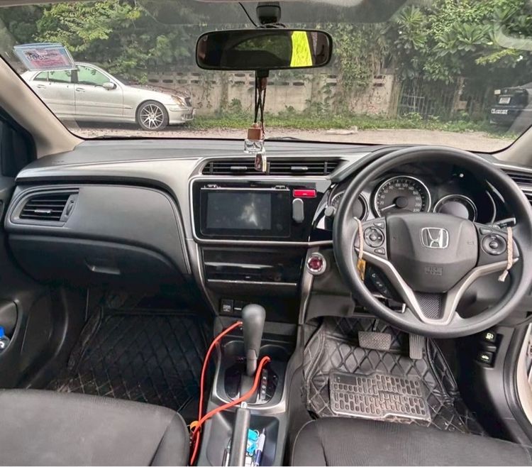 Honda City 2014 Sedan เบนซิน ไม่ติดแก๊ส เกียร์อัตโนมัติ ขาว รูปที่ 4