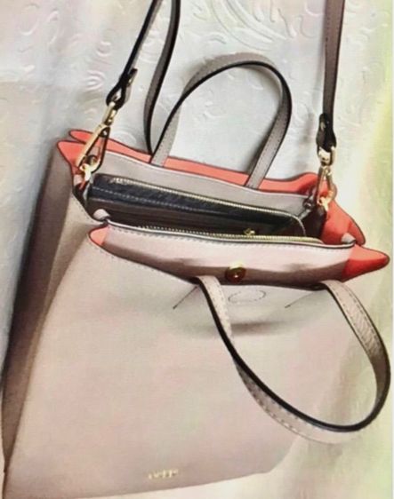 กระเป๋าสะพายสตรี หนังวัวแท้ฟอกนิ่ม แบรนด์Jacob รูปที่ 4