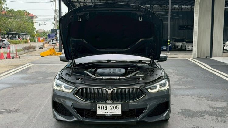 BMW Series 8 2019 840d Sedan ดีเซล ไม่ติดแก๊ส เกียร์อัตโนมัติ เทา รูปที่ 4