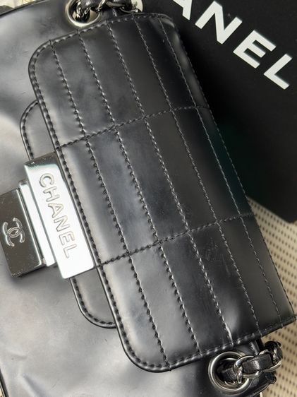 Ch🤍nel Push Lock Accordion Flap มือสองแท้💯 รูปที่ 2