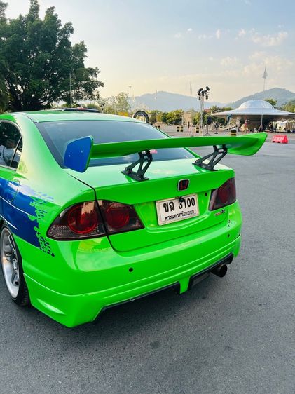 Honda Civic 2007 1.8 E i-VTEC Sedan เบนซิน ไม่ติดแก๊ส เกียร์อัตโนมัติ เขียว รูปที่ 4