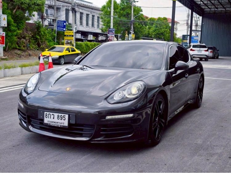 Porsche Panamera 2014 3.0 S E-Hybrid Utility-car ไฮบริด ไม่ติดแก๊ส เกียร์อัตโนมัติ เทา รูปที่ 2