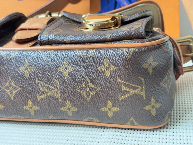 Monogram Canvas Hudson PM มือสองแท้💯 รูปที่ 6