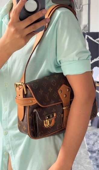 Monogram Canvas Hudson PM มือสองแท้💯 รูปที่ 18