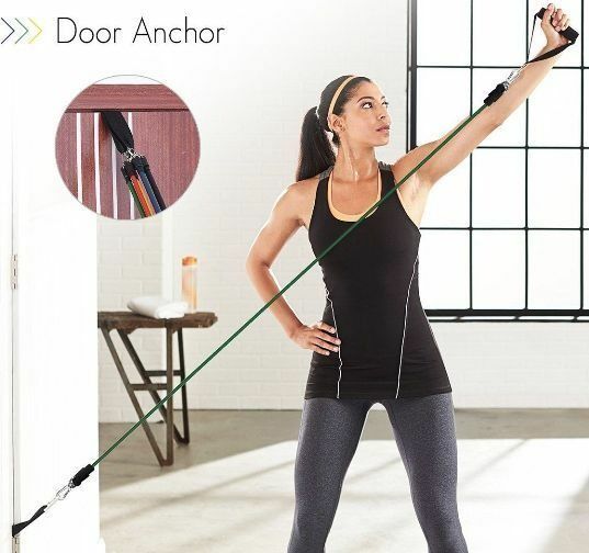 🔥มือ 1 - ยางยืดออกกำลังกาย รุ่นหัวตะขอใหญ่ Resistance band 11 pcs - ยางยืดสายแรงต้าน สร้างกล้ามเนื้อ ลดไขมัน เวท รูปที่ 8