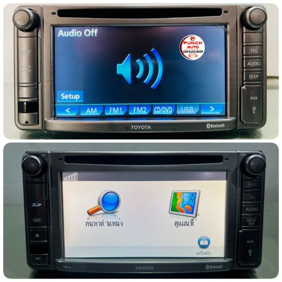 จอติดรถยนต์ จอติดรถ TOYOTA (เครื่องศูนย์แท้)