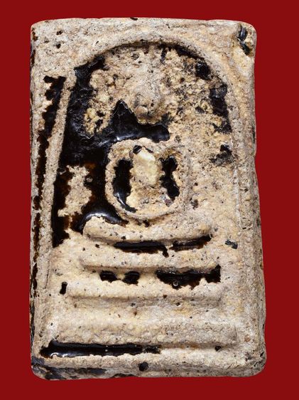 สวยมาก-องค์ครู ให้เช่า พระบ้าน  (1ในตำนาน) ชุดเบญจภาคี พระสมเด็จวัดระฆัง พิมพ์ใหญ่  จุ่มรักสีดำ  รูปที่ 7