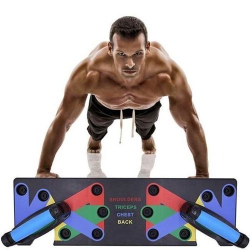 🔥มือ 1 - 💪🏻บอร์ดวิดพื้น 9 ท่า สร้างกล้ามเนื้อ 4 ส่วน Push up board - แท่นออกกำลังกาย ฟิตเนส บริหารกล้ามเนื้ออก, แขน รูปที่ 3