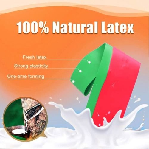 🔥มือ 1 - ยางยืดวนแหวน ออกกำลังกาย ชุด 5 เส้น ยางแท้ - Yoga loop, resistance exercise band 5 pcs set รูปที่ 10