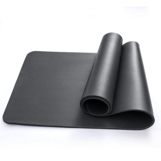 🔥มือ 1 - เสื่อโยคะยางสังเคราะห์คุณภาพ หนา 8 มม. ขนาด 183x61 cm. - Yoga mat แผ่นรองโยคะ รูปที่ 7