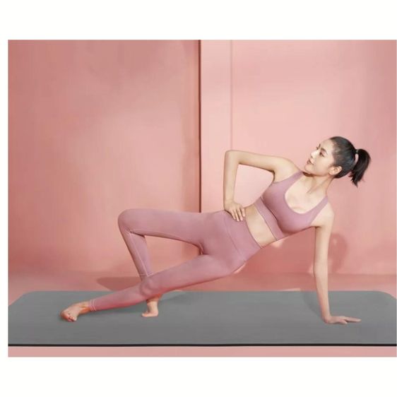 🔥มือ 1 - เสื่อโยคะยางสังเคราะห์คุณภาพ หนา 8 มม. ขนาด 183x61 cm. - Yoga mat แผ่นรองโยคะ รูปที่ 11