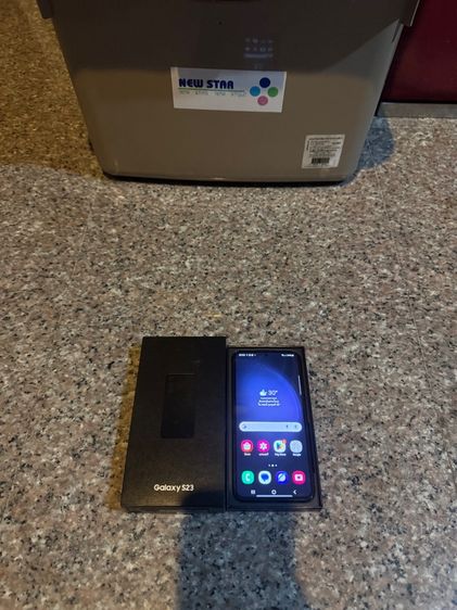 ขายSamsungS23สีดำ128กิ๊กยกกล่องอีมี่ตรงจอขาวจั๊วๆสวยๆหายากสูนTrueจอสวยกริปหายากสูนTrueสวยๆถูกๆใช้งานดีทุกๆฟังชั่นถูกมากๆๆ