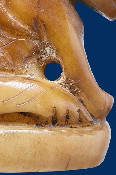 เครื่องรางเสือหลวงพ่อปาน วัดคลองด่าน ขนาดความกว้าง 1.2 เซ็นติเมตร ความยาว 1.5 เซ็นติเมตร รูปที่ 18