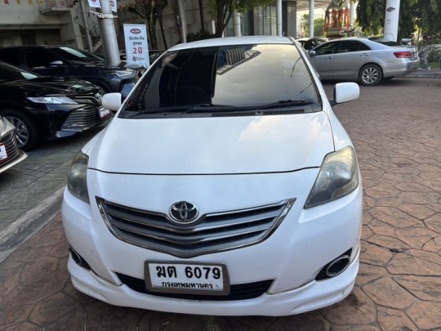 Toyota Vios 2012 1.5 E Sedan เบนซิน ไม่ติดแก๊ส เกียร์อัตโนมัติ ขาว รูปที่ 2