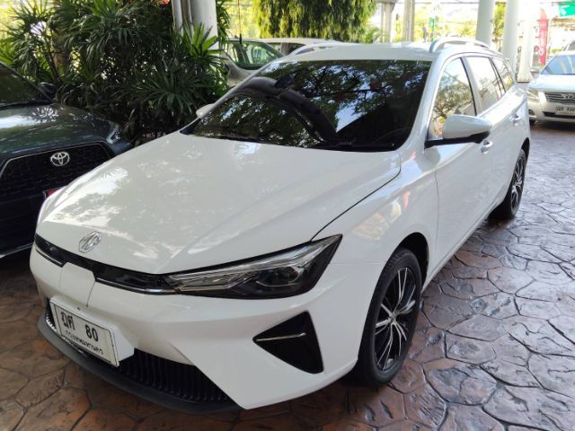 MG ES 2023 EV Sedan ไฟฟ้า ไม่ติดแก๊ส เกียร์อัตโนมัติ ขาว รูปที่ 2
