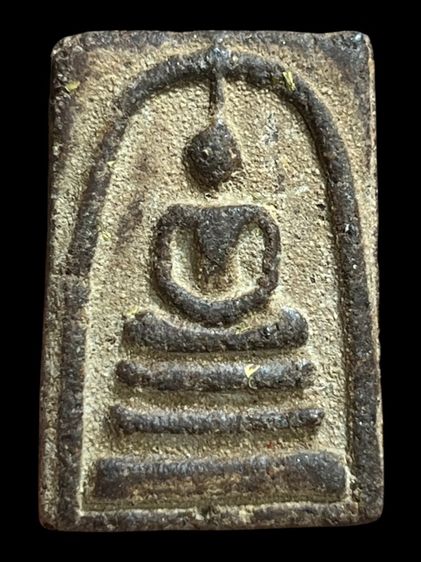 พระสมเด็จวัดระฆังพิมพ์ใหญ่เนื้อชานหมากหลังพระพิมพ์นางพญาผงสุพรรณ