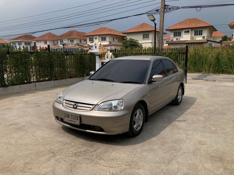 รถ Honda Civic 1.7 EXi สี บรอนซ์ทอง
