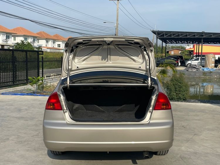 Honda Civic 2001 1.7 EXi Sedan เบนซิน ไม่ติดแก๊ส เกียร์อัตโนมัติ บรอนซ์ทอง รูปที่ 3