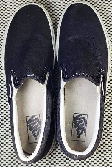 รองเท้า💥VANS Slip - On💥ของแท้‼️สีดำ พื้นเดิม นิ่ม เบา สวยๆ เดิม สภาพดี💥ไซร์ 44.5 รูปที่ 14