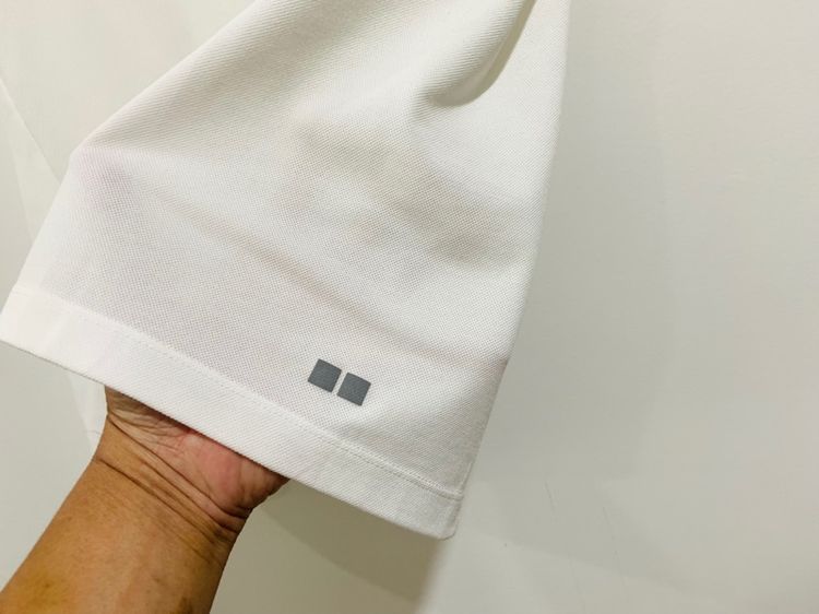 เสื้อโปโล UNIQLO แท้ 💯size L วัดจริง อก 21 ยาว 27.5 สภาพใหม่ ดีเทลสวย เนื้อผ้าดีระบายความร้อนดีมากครับ รูปที่ 4