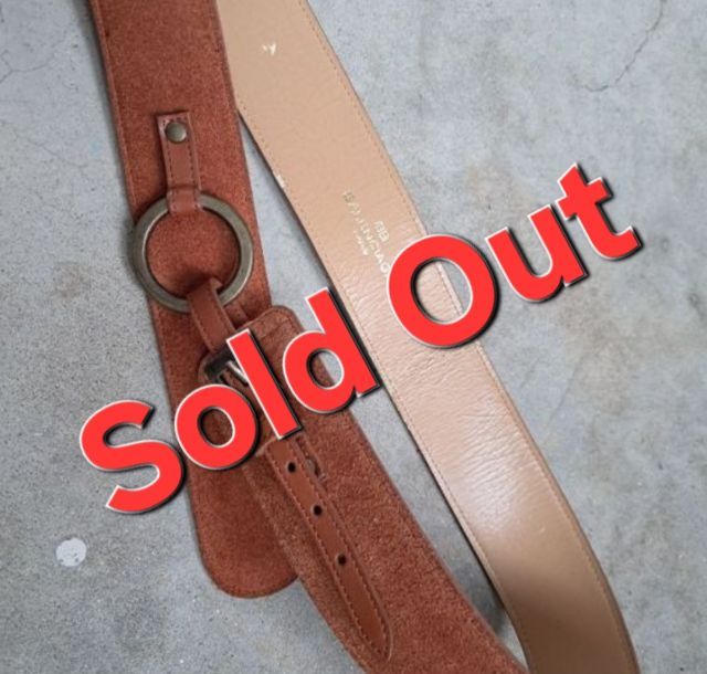 เข็มขัด Balenciaga Paris มือสอง งานรุ่นเก่า