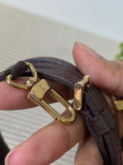  Damier Ebene Pochette Ipanema มือสองแท้💯 รูปที่ 16