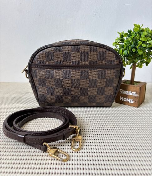  Damier Ebene Pochette Ipanema มือสองแท้💯