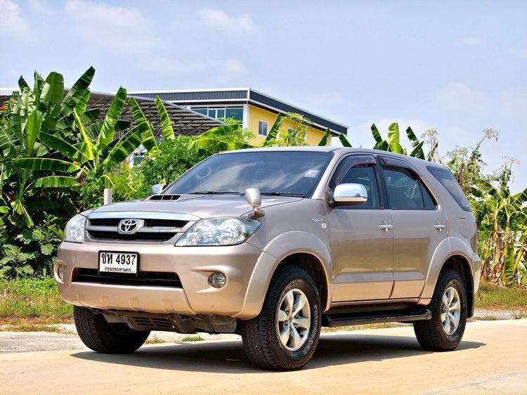 Toyota Fortuner 2007 3.0 G 4WD Utility-car ดีเซล ไม่ติดแก๊ส เกียร์อัตโนมัติ บรอนซ์ทอง รูปที่ 2