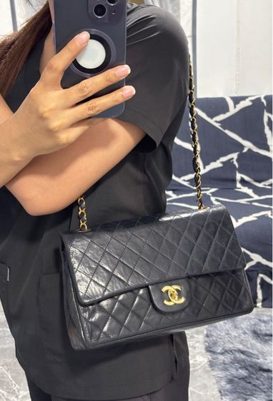 Classic Vintage Double Flap มือสองแท้💯 รูปที่ 13