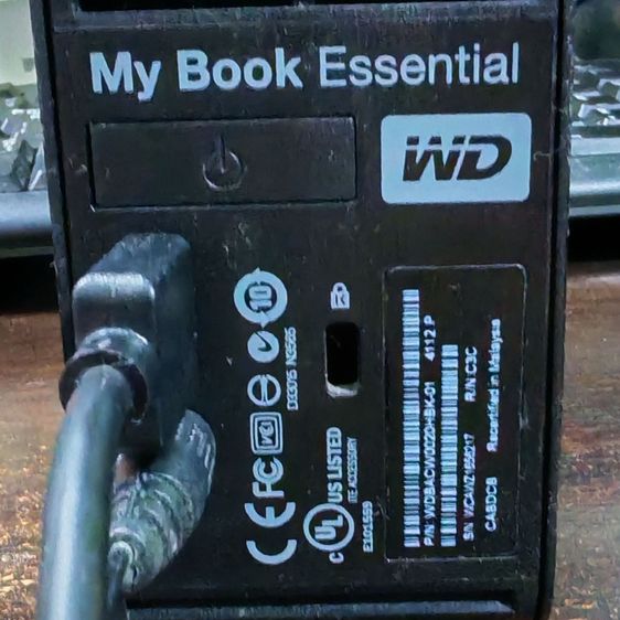 External Harddisk WD รุ่น My Book Essential 2TB รูปที่ 3