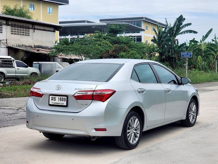 Toyota Altis 2014 1.6 E Sedan เบนซิน ไม่ติดแก๊ส เกียร์อัตโนมัติ เทา รูปที่ 2
