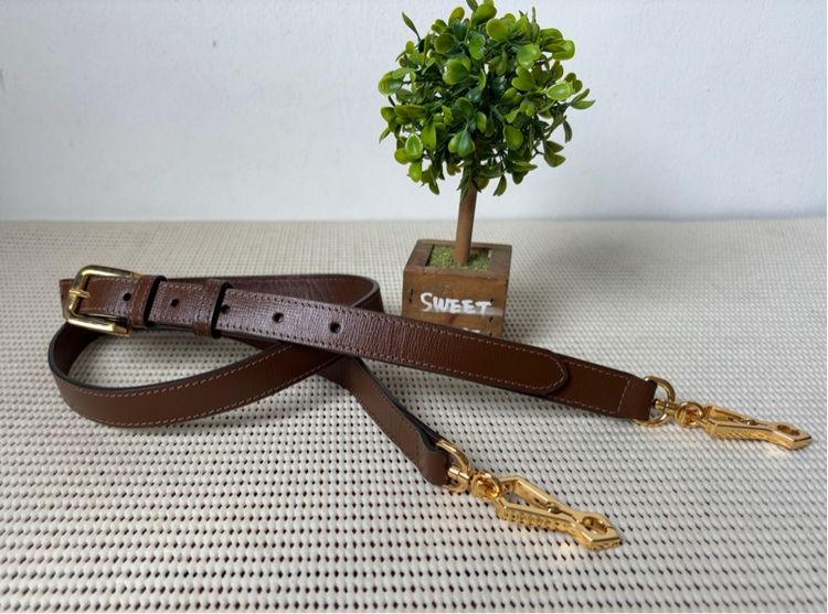 สายกระเป๋าGu🤎ci Horsebit มือสองแท้💯