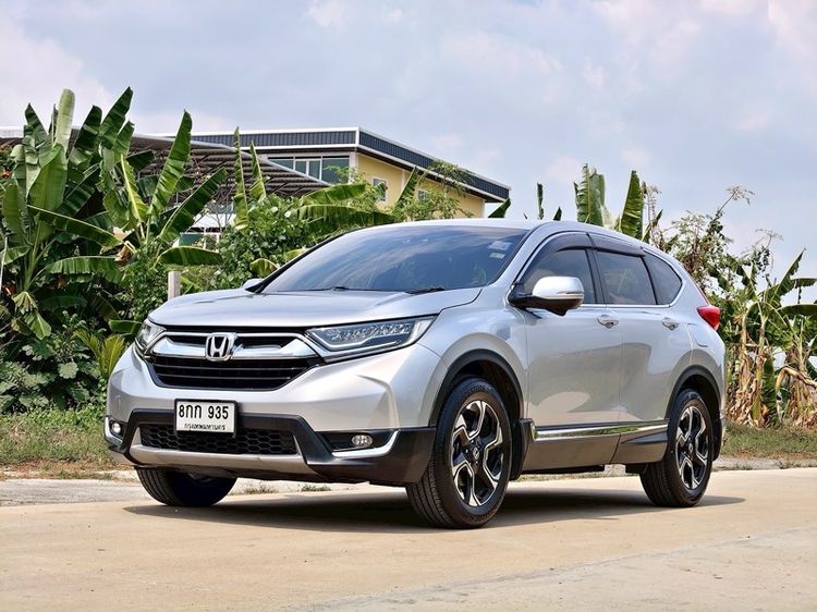 Honda CR-V 2018 2.4 EL 4WD Utility-car เบนซิน ไม่ติดแก๊ส เกียร์อัตโนมัติ เทา รูปที่ 4