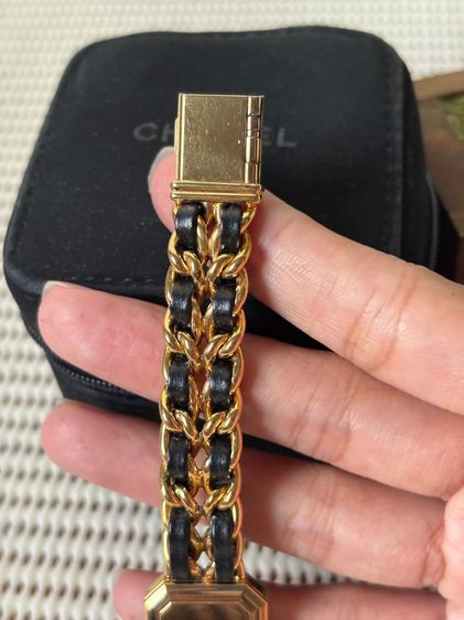 นาฬิกา Ch🧡nel Premiere (sizeM)มือสองแท้💯  รูปที่ 9