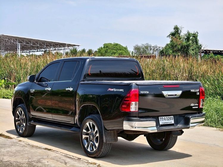 Toyota Hilux Revo 2018 2.4 E Prerunner Pickup ดีเซล ไม่ติดแก๊ส เกียร์อัตโนมัติ ดำ รูปที่ 4