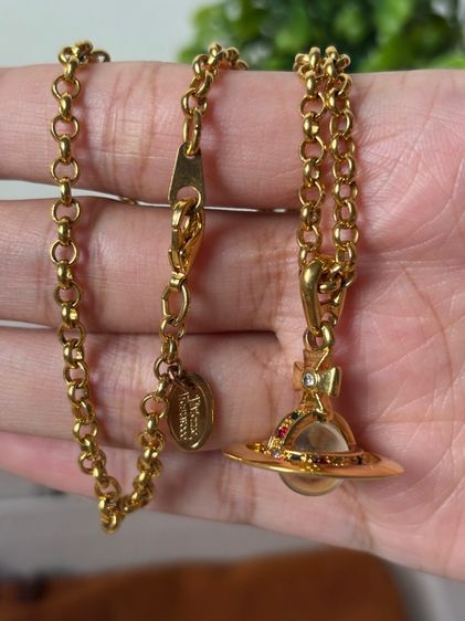 สร้อยคอ vivi🧡nne มือสองแท้💯 รูปที่ 2