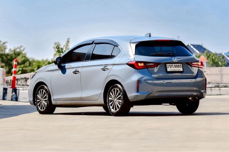 Honda City 2021 1.0 SV Sedan เบนซิน ไม่ติดแก๊ส เกียร์อัตโนมัติ เทา รูปที่ 4