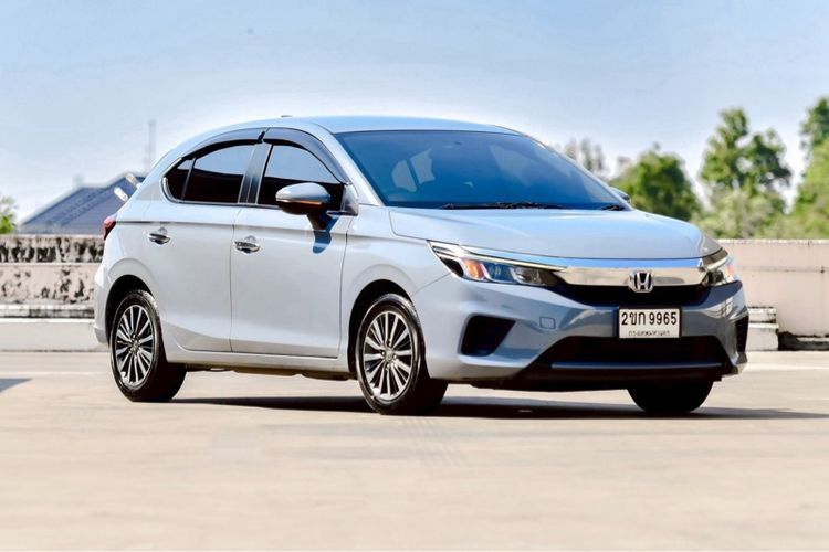 Honda City 2021 1.0 SV Sedan เบนซิน ไม่ติดแก๊ส เกียร์อัตโนมัติ เทา รูปที่ 3