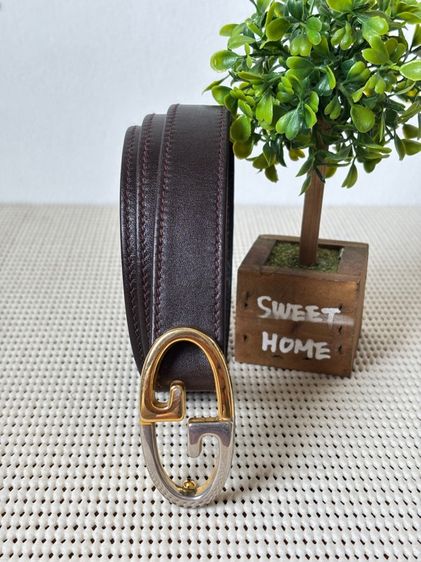 เข็มขัด gu🤎ci  มือสองแท้💯