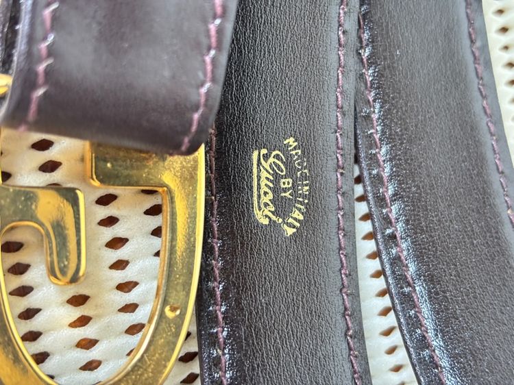 เข็มขัด gu🤎ci  มือสองแท้💯 รูปที่ 8