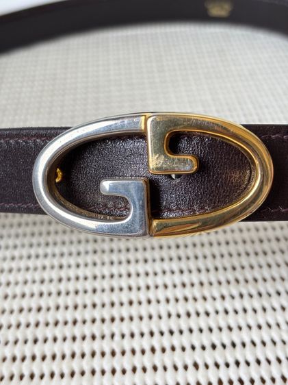 เข็มขัด gu🤎ci  มือสองแท้💯 รูปที่ 3