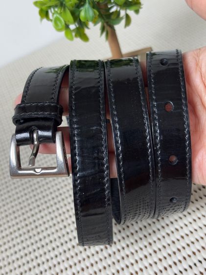 เข็มขัดPr🖤da มือสองแท้💯 รูปที่ 3