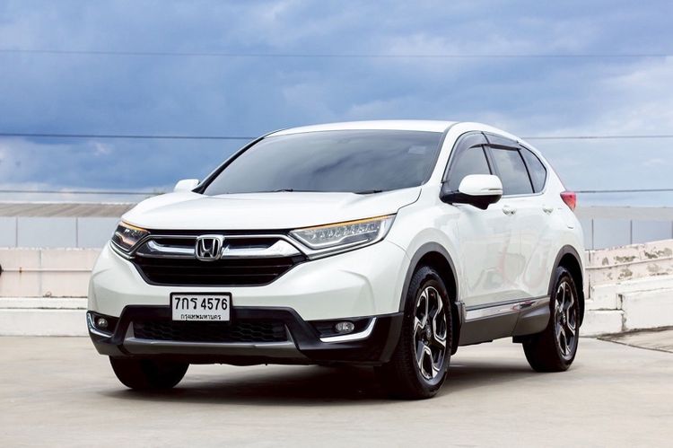 Honda CR-V 2018 2.4 EL 4WD Utility-car เบนซิน ไม่ติดแก๊ส เกียร์อัตโนมัติ ขาว รูปที่ 3