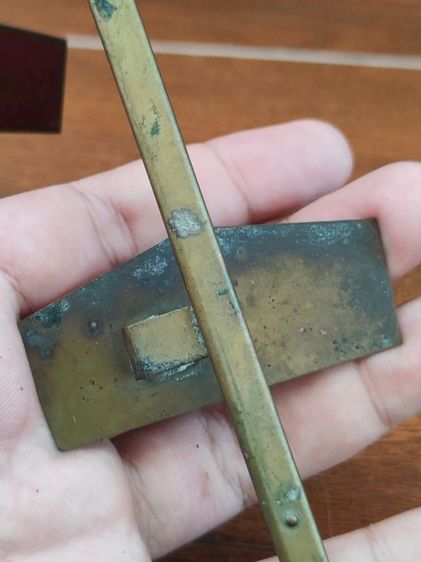 ป้ายวินเทจ ROYCE 3อัน ฐานน่าจะเป็นทองเหลือง รูปที่ 10