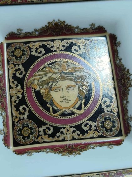 ที่เขี่ยบุหรี่ VERSACE Ashtray Accessory Tray Plate "Medusa" Design Japan แท้   รูปที่ 3