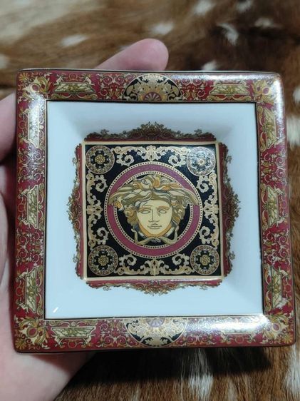 ที่เขี่ยบุหรี่ VERSACE Ashtray Accessory Tray Plate "Medusa" Design Japan แท้   รูปที่ 9