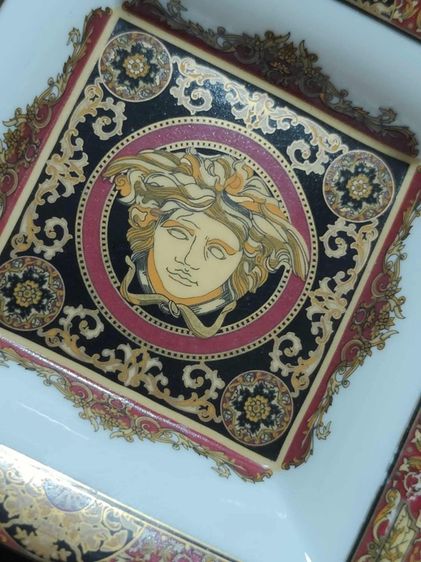 ที่เขี่ยบุหรี่ VERSACE Ashtray Accessory Tray Plate "Medusa" Design Japan แท้   รูปที่ 13