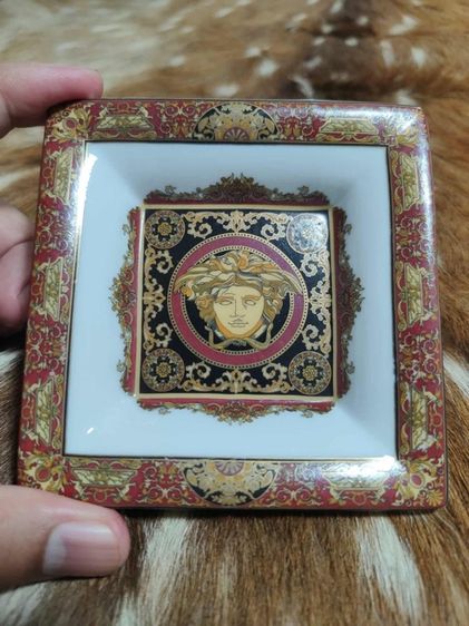 ที่เขี่ยบุหรี่ VERSACE Ashtray Accessory Tray Plate "Medusa" Design Japan แท้   รูปที่ 2